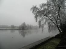 December - A foggy, frosty Thames